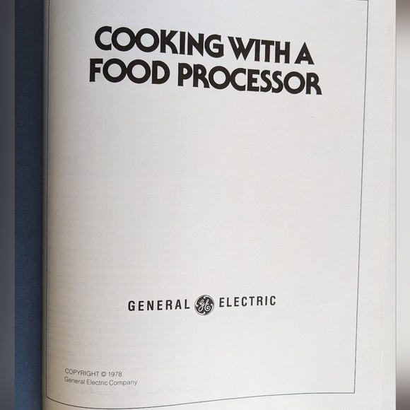 🍤 Vintage Cookbook (1978) Cooking with a Food Processor 70s - Picture 5 of 8